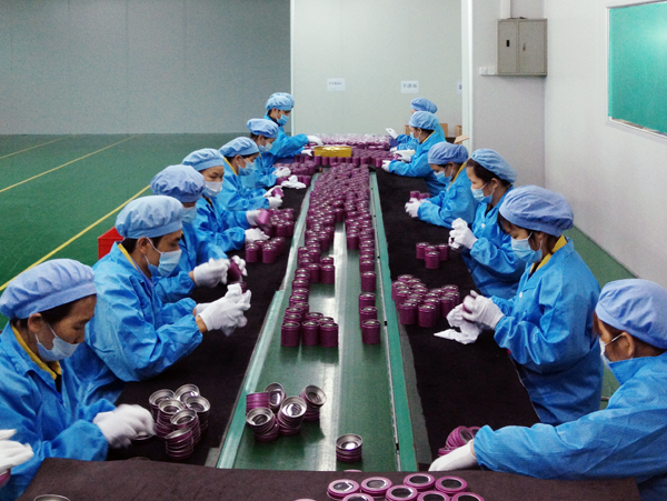 cosmetic tin box packing line@Tinpak